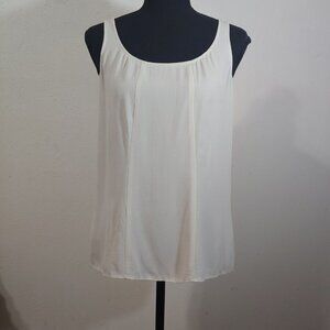 Eileen Fisher Silk  Sleeveless Shell Blouse Tank Top Extra Small